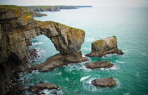 The Green Bridge of Wales