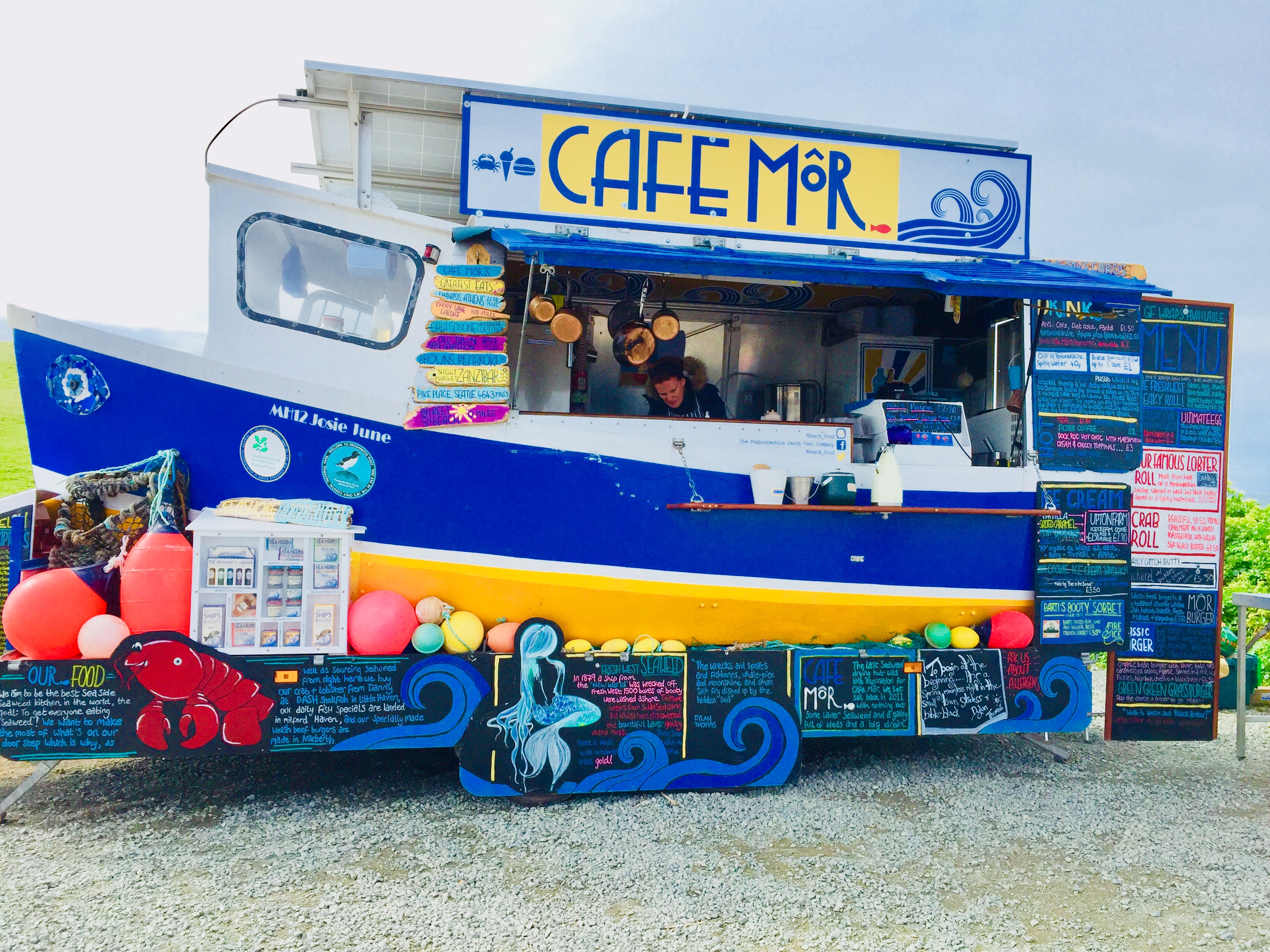 Where to eat Seafood in Pembrokeshire?