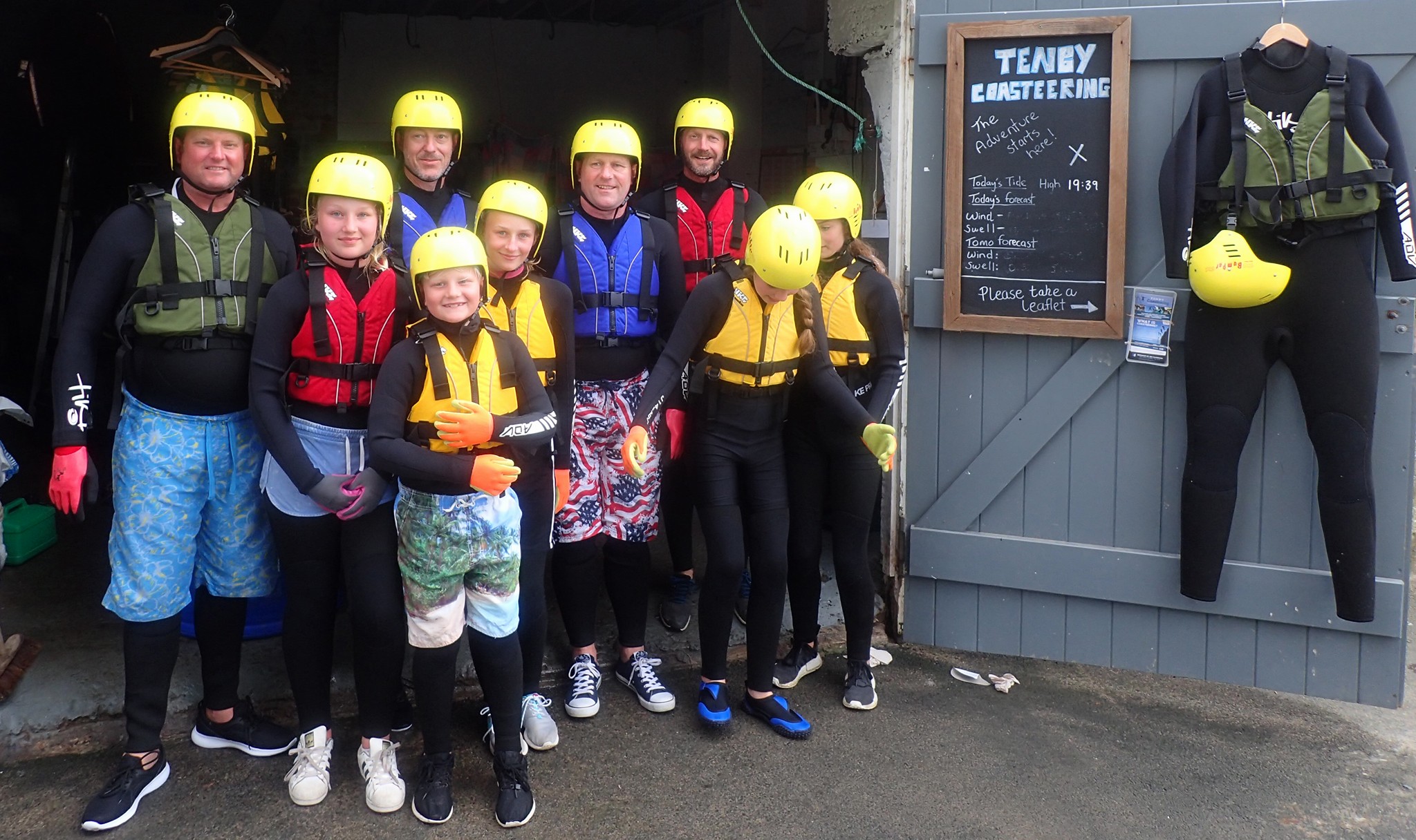 Tenby Coasteering
