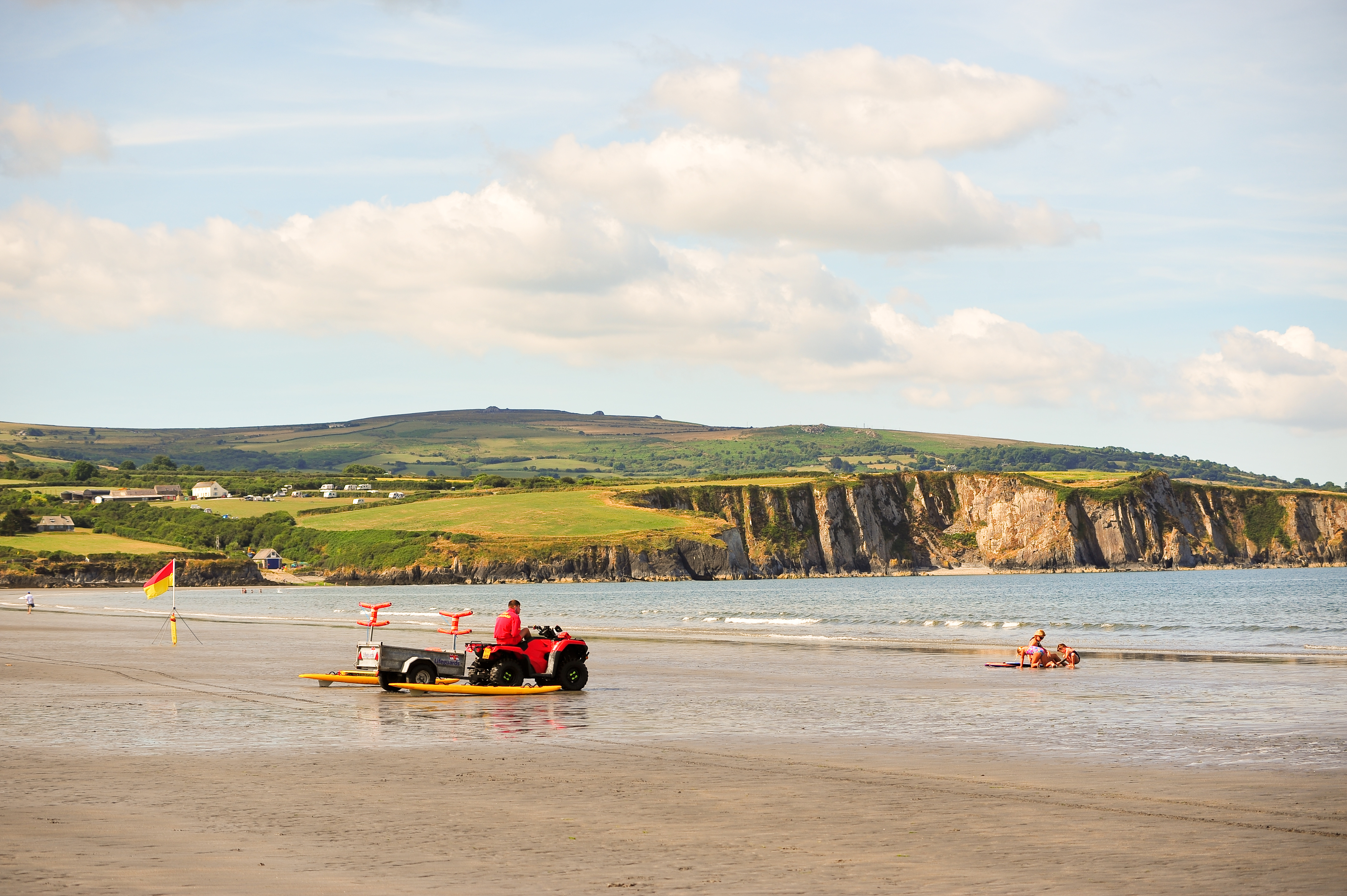 Lifeguards at Pembrokeshire Beaches