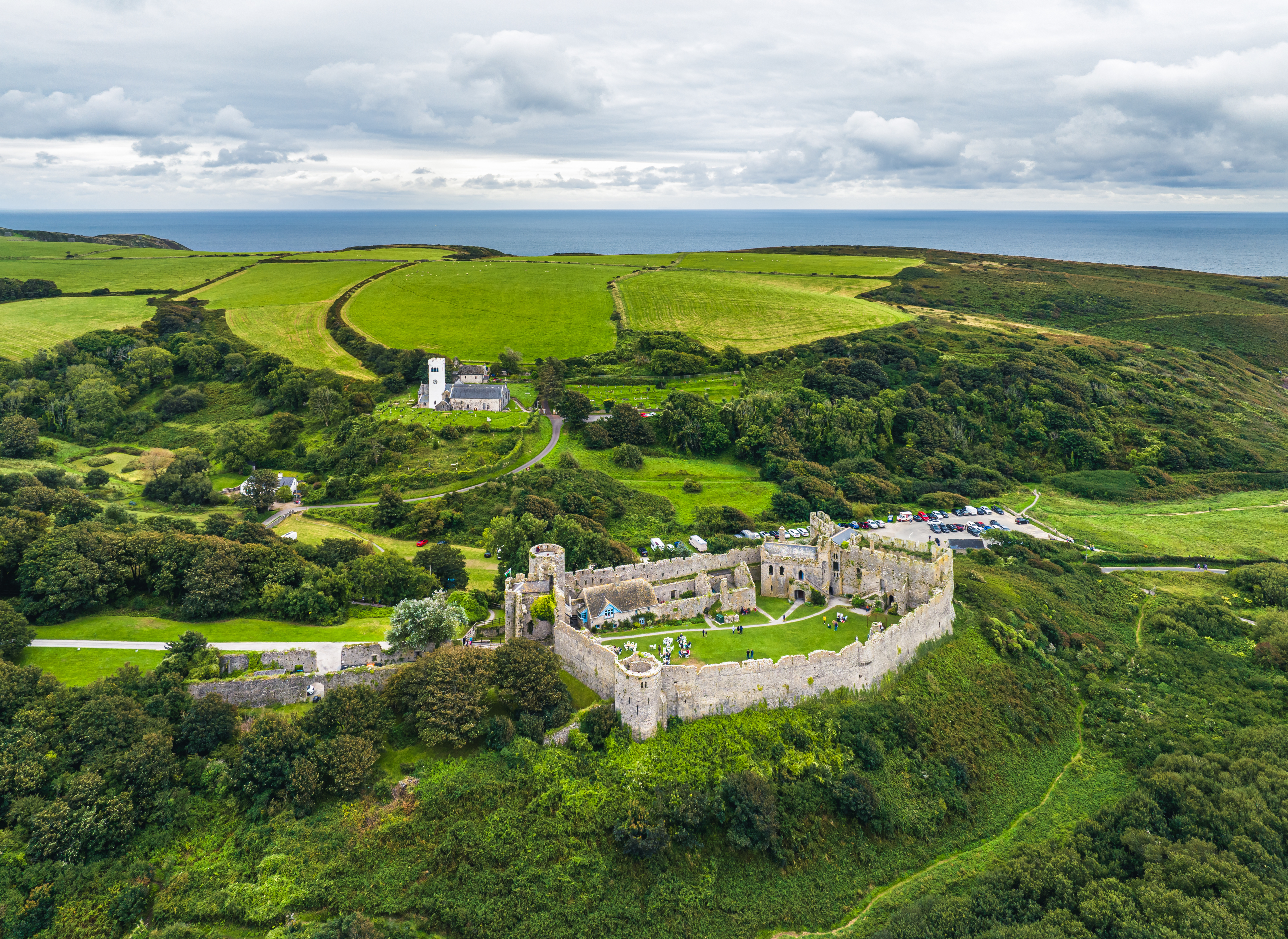 Manorbier Castle